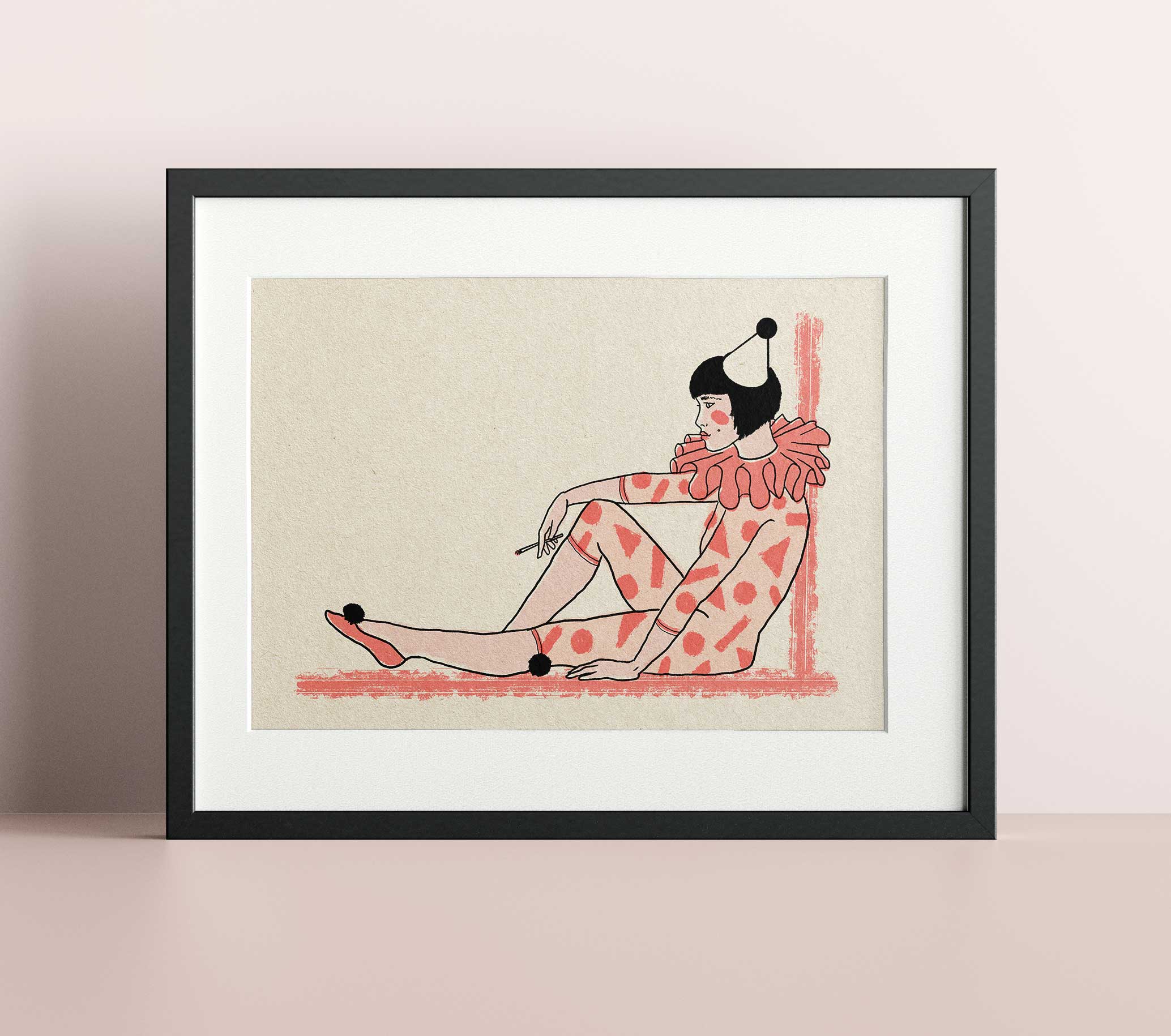 Vintage Glasses Giclée Art Print – ladylordy